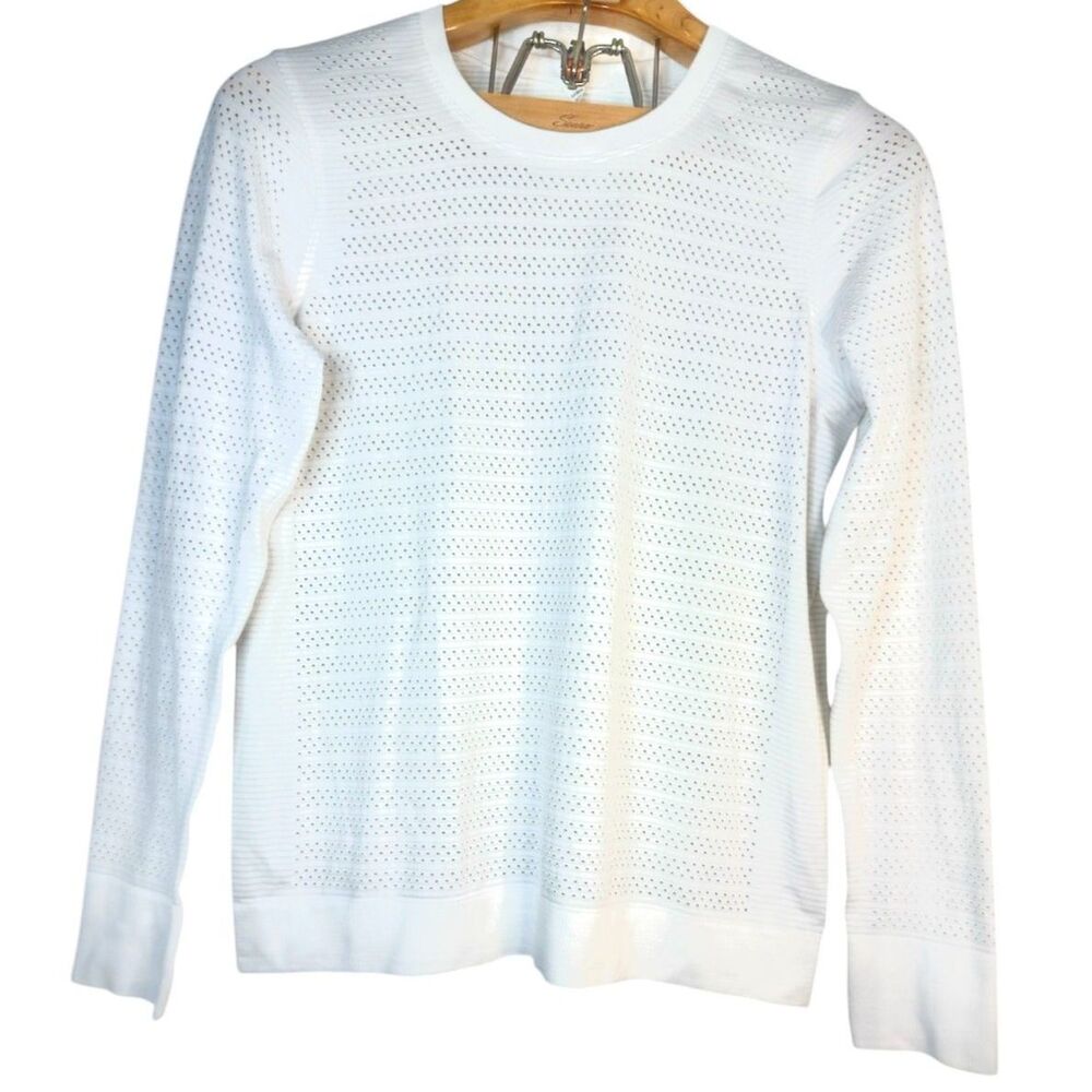Lululemon Breeze By White Long Sleeve Size: 8